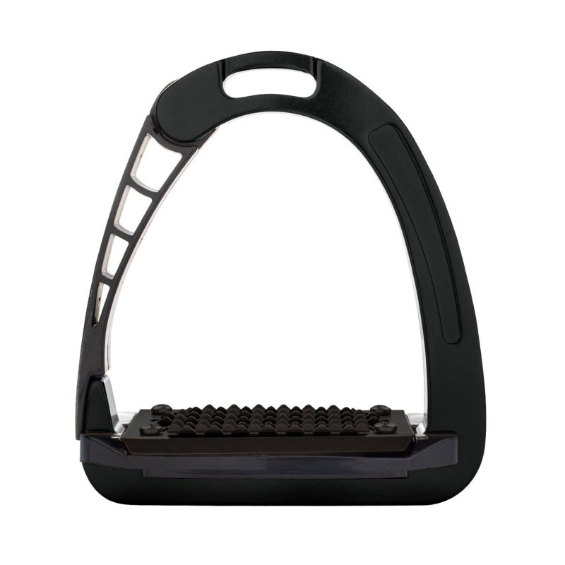 Acavallo Staffe Arena AluPro Junior - Total Black