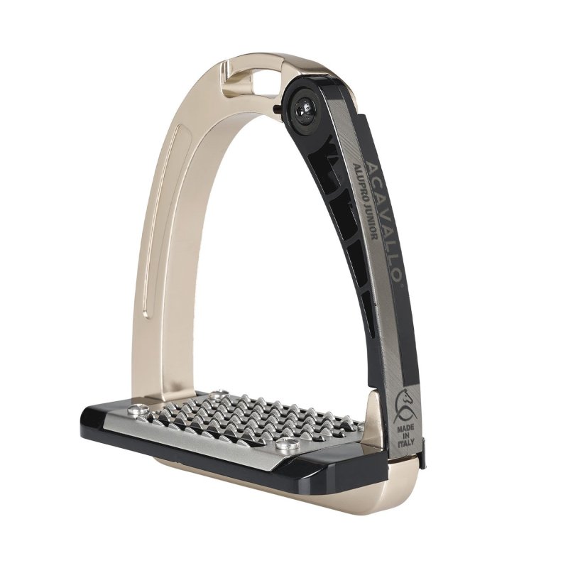 Acavallo Staffe Arena AluPro Junior - Solar Titanium