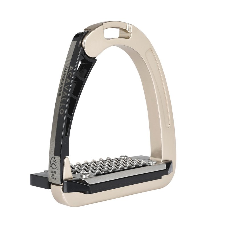 Acavallo Staffe Arena AluPro Junior - Solar Titanium