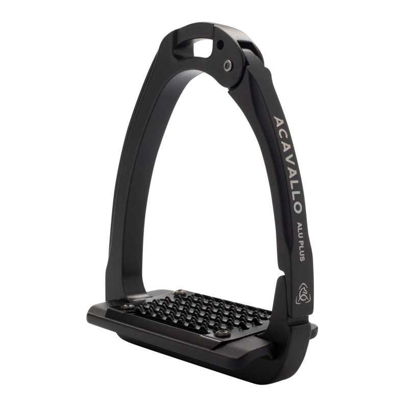 Acavallo Staffe Arena Aluplus 2.0 - Total Black