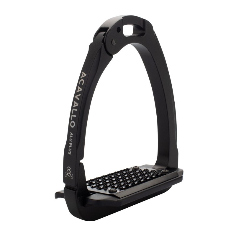 Acavallo Staffe Arena Aluplus 2.0 - Total Black