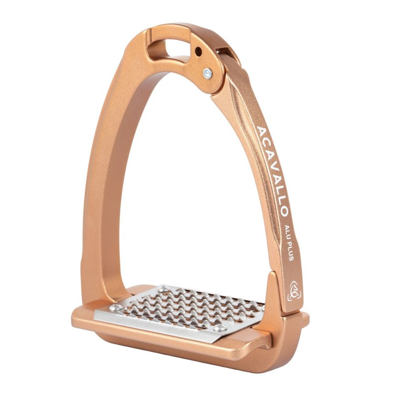 Acavallo Staffe Arena Aluplus 2.0 - Total Copper
