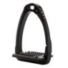 Acavallo Staffe Arena Aluplus 2.0 cristalli - Total Black