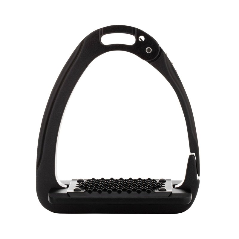 Acavallo Staffe Arena Aluplus 2.0 cristalli - Total Black