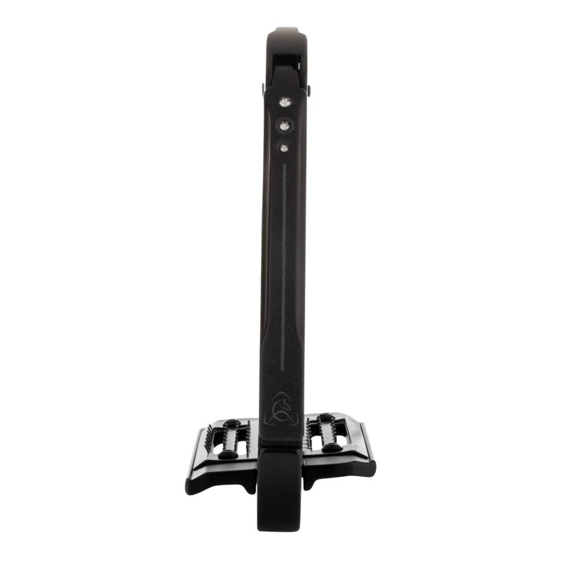 Acavallo Staffe Arena Aluplus 2.0 cristalli - Total Black