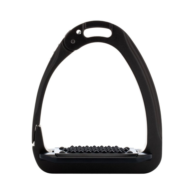 Acavallo Staffe Arena Aluplus 2.0 cristalli - Total Black