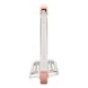 Acavallo Staffe Arena Aluplus 2.0 cristalli - Rosa antico