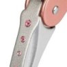 Acavallo Staffe Arena Aluplus 2.0 cristalli - Rosa antico