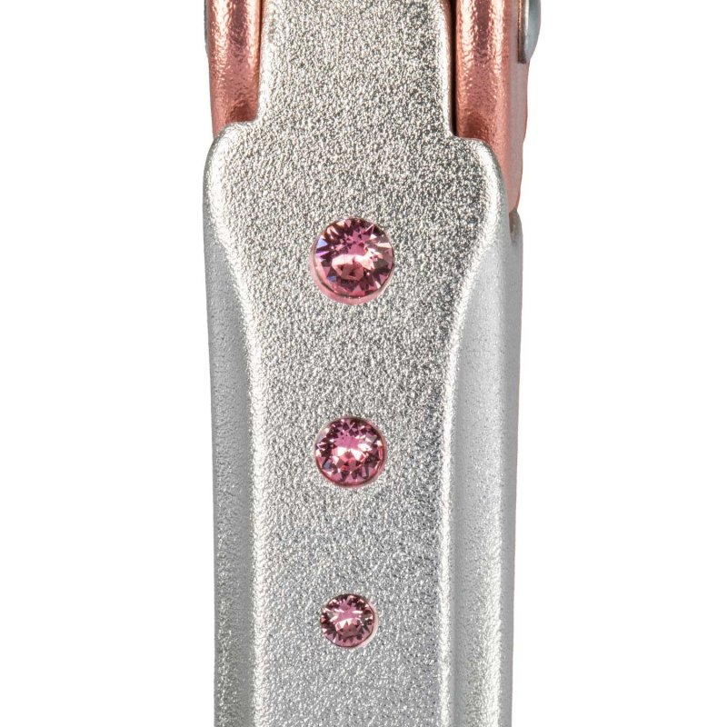 Acavallo Staffe Arena Aluplus 2.0 cristalli - Rosa antico
