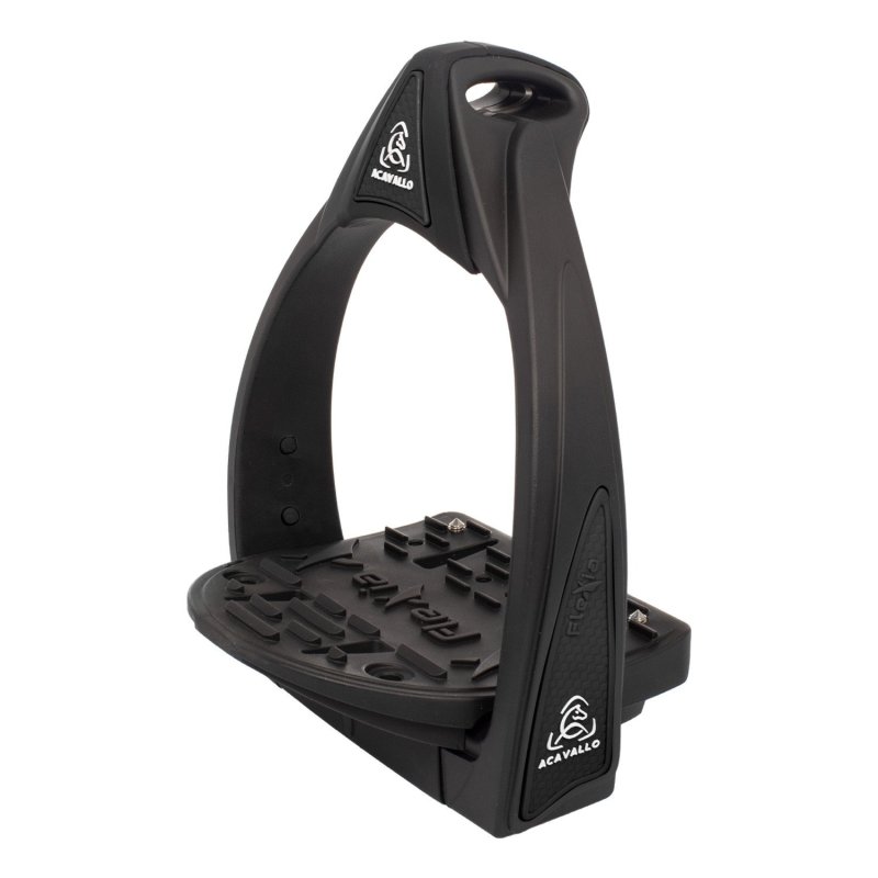 Acavallo Staffe Flexia panca flessibile - Nero