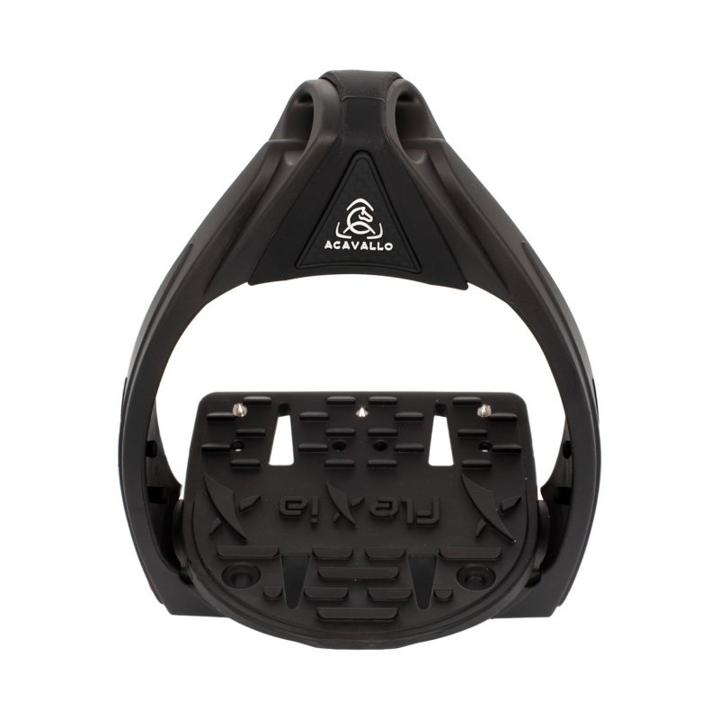 Acavallo Staffe Flexia panca flessibile - Nero