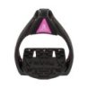 Acavallo Staffe Flexia panca flessibile - Nero/Fucsia