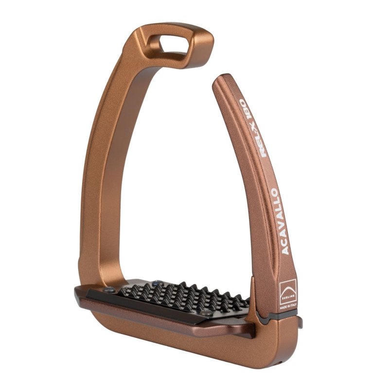 Acavallo Staffe Rel-X 180 - Bronze/Marrone