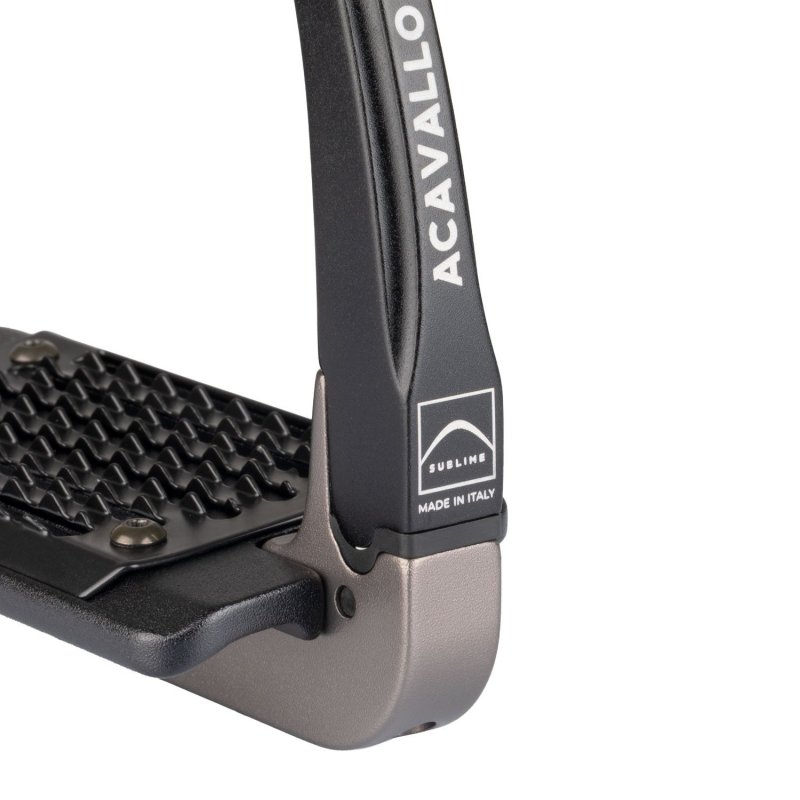 Acavallo Staffe Rel-X 180 - Titanio/Nero