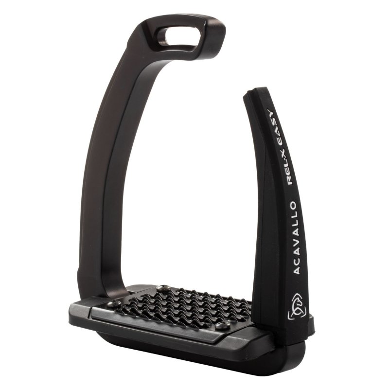 Acavallo Staffe Rel-X Easy - Total Black