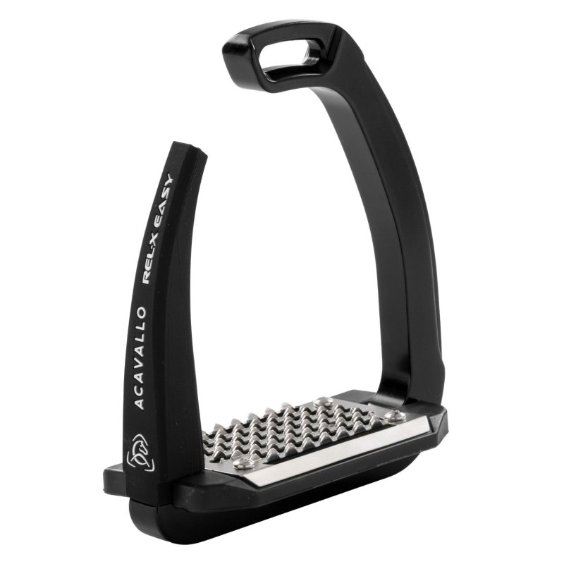 Acavallo Staffe Rel-X Easy - Nero