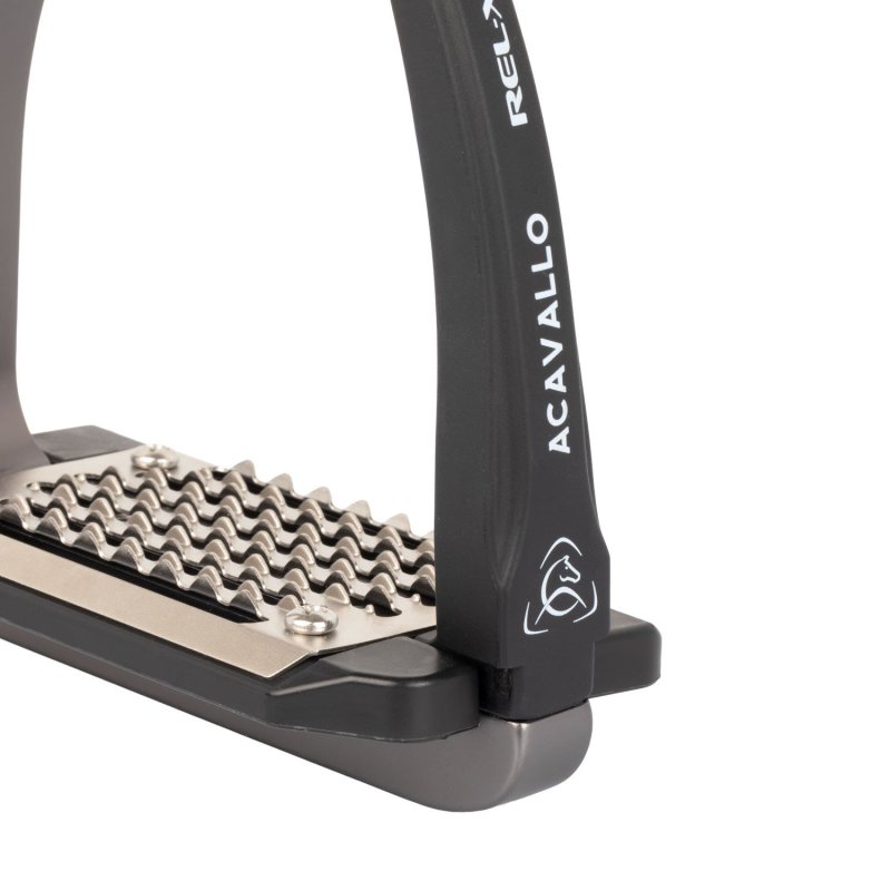 Acavallo Staffe Rel-X Easy con braccetto sagomato - Titanio
