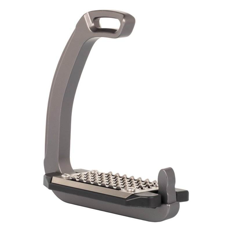 Acavallo Staffe Rel-X Easy con braccetto sagomato - Titanio