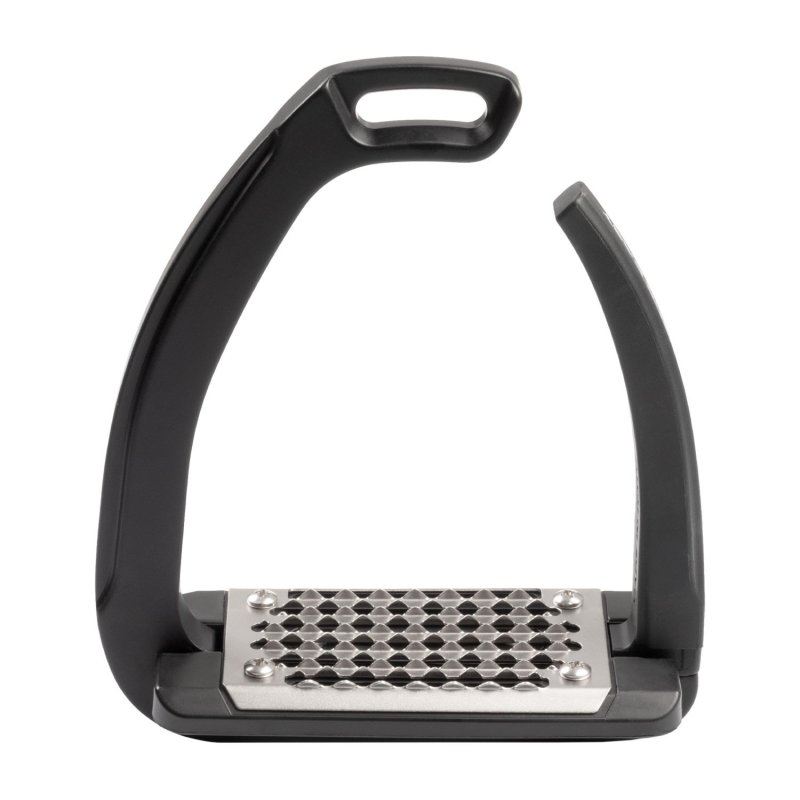 Acavallo Staffe Rel-X Easy con braccetto sagomato - Nero