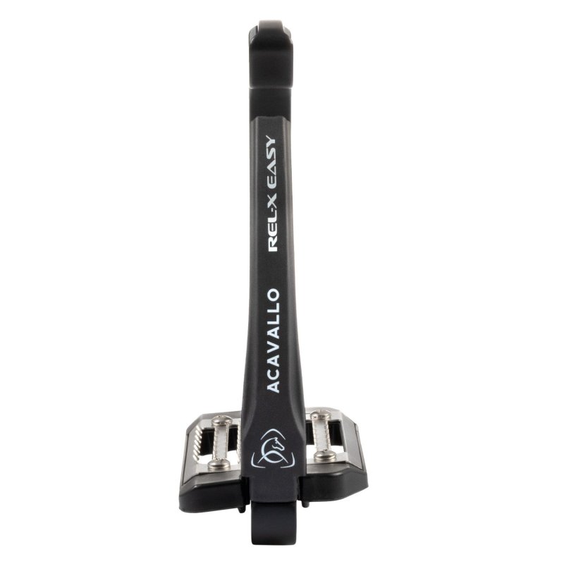 Acavallo Staffe Rel-X Easy con braccetto sagomato - Nero
