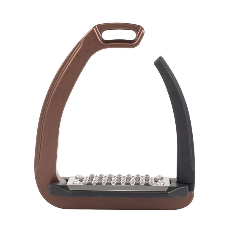 Acavallo Staffe Rel-X Easy con braccetto sagomato - Marrone