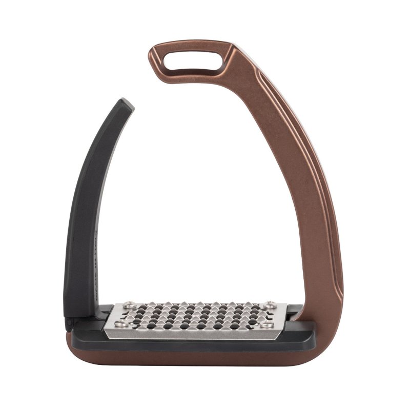 Acavallo Staffe Rel-X Easy con braccetto sagomato - Marrone