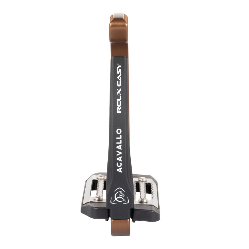 Acavallo Staffe Rel-X Easy con braccetto sagomato - Bronze