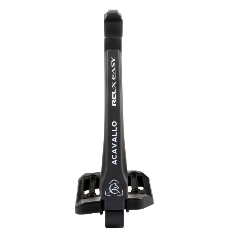 Acavallo Staffe Rel-X Easy con braccetto sagomato - Total Black