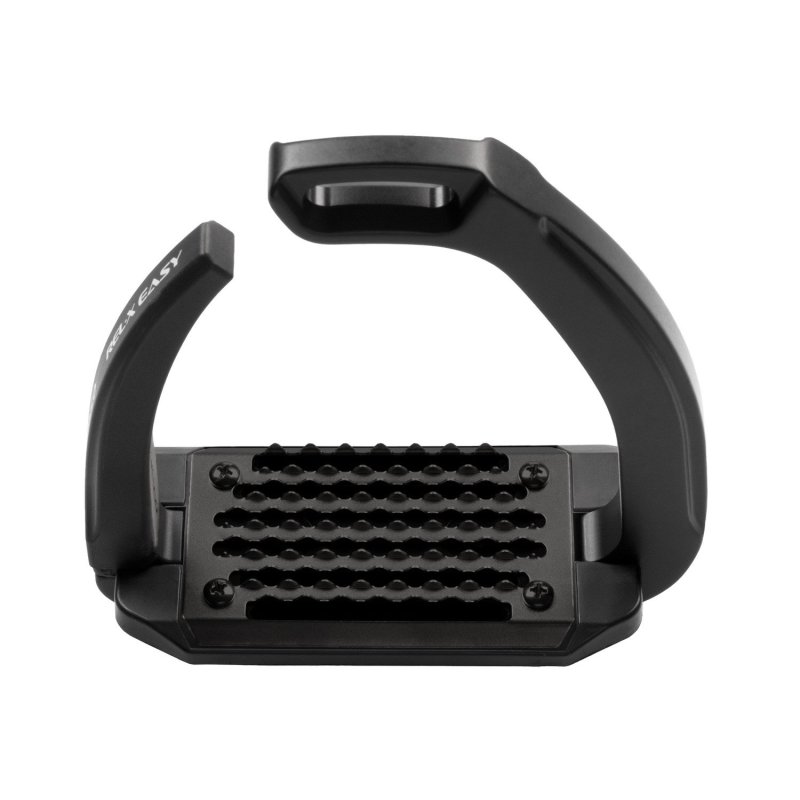 Acavallo Staffe Rel-X Easy con braccetto sagomato - Total Black