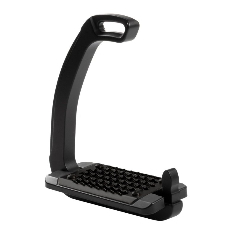 Acavallo Staffe Rel-X Easy con braccetto sagomato - Total Black
