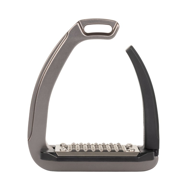 Acavallo Staffe Rel-X Easy con braccetto sagomato - Antracite