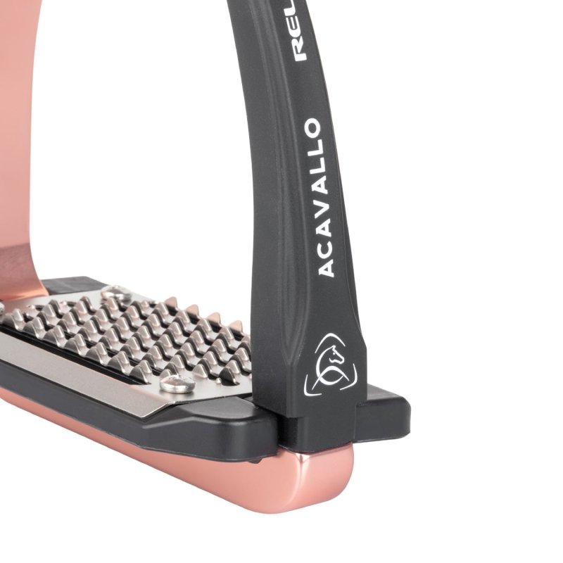 Acavallo Staffe Rel-X Easy con braccetto sagomato - Phantom Rose