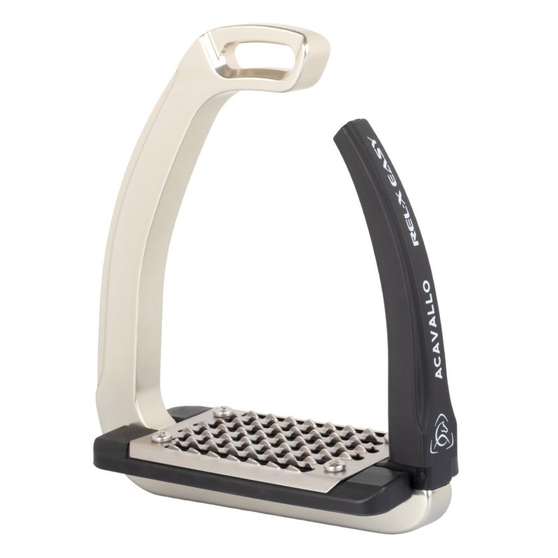 Acavallo Staffe Rel-X Easy con braccetto sagomato - Solar Titanium