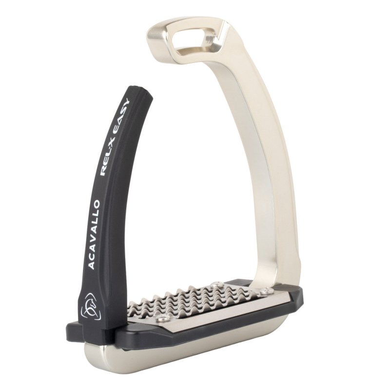 Acavallo Staffe Rel-X Easy con braccetto sagomato - Solar Titanium