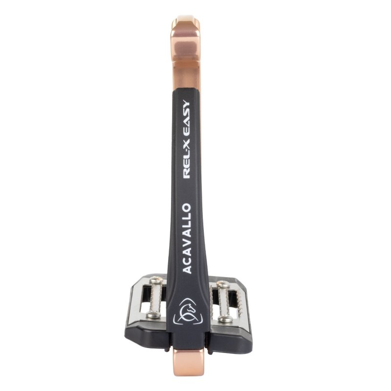 Acavallo Staffe Rel-X Easy con braccetto sagomato - Rame