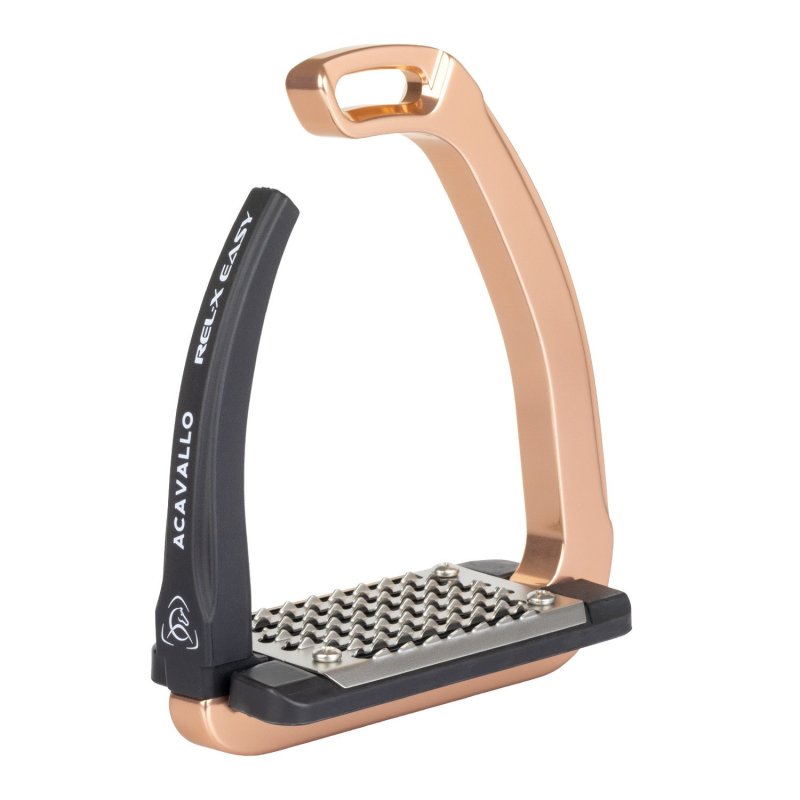 Acavallo Staffe Rel-X Easy con braccetto sagomato - Rame