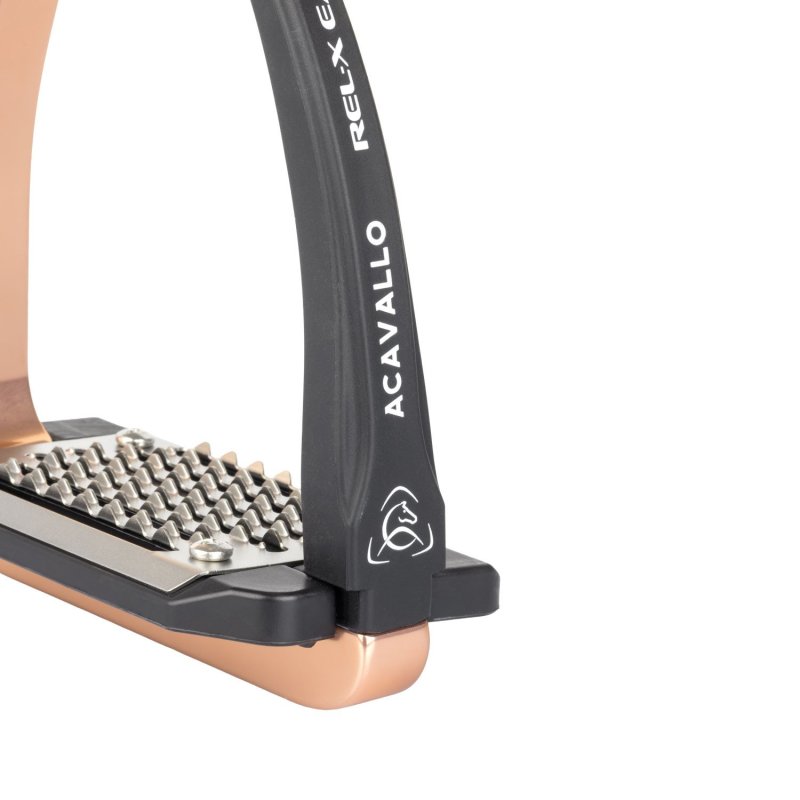 Acavallo Staffe Rel-X Easy con braccetto sagomato - Rame