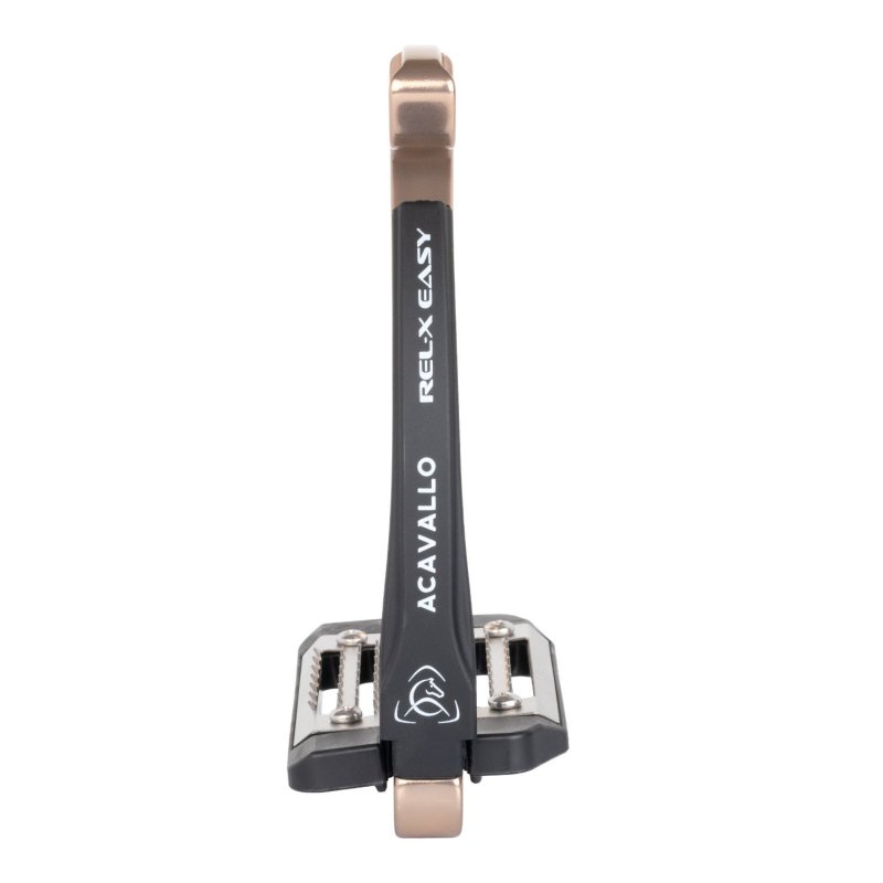 Acavallo Staffe Rel-X Easy con braccetto sagomato - Titanium Rose