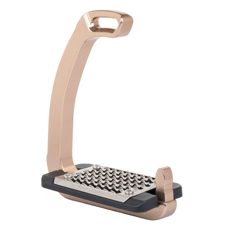 Acavallo Staffe Rel-X Easy con braccetto sagomato - Titanium Rose