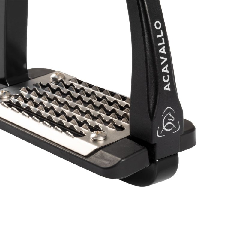 Acavallo Staffe Rel-X Easy Junior - Nero