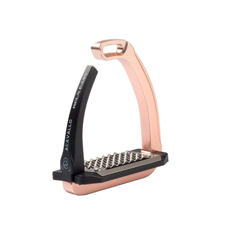 Acavallo Staffe Rel-X Easy Junior - Oro rosa