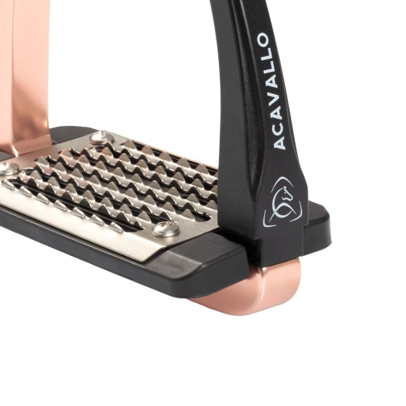 Acavallo Staffe Rel-X Easy Junior - Oro rosa