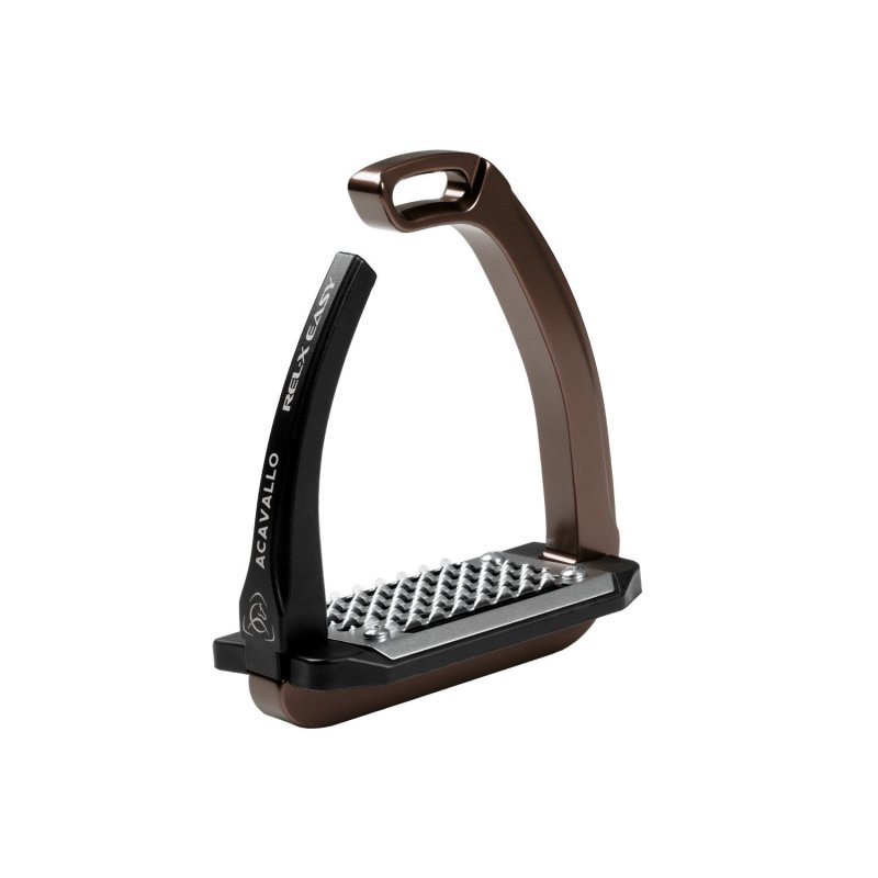 Acavallo Staffe Rel-X Easy Junior - Marrone
