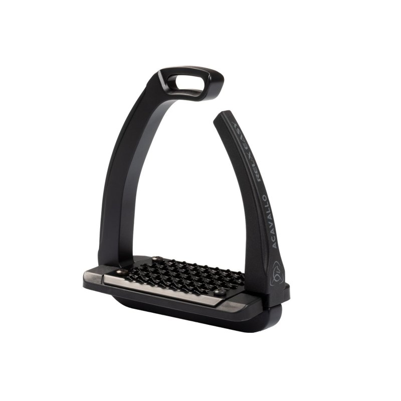 Acavallo Staffe Rel-X Easy Junior - Total Black