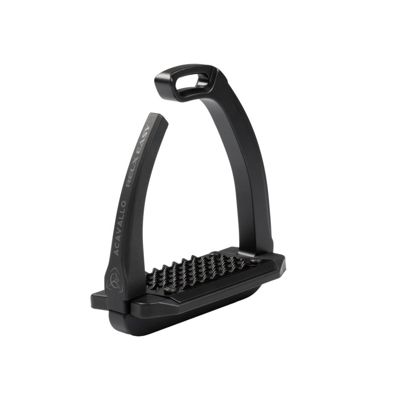 Acavallo Staffe Rel-X Easy Junior - Total Black