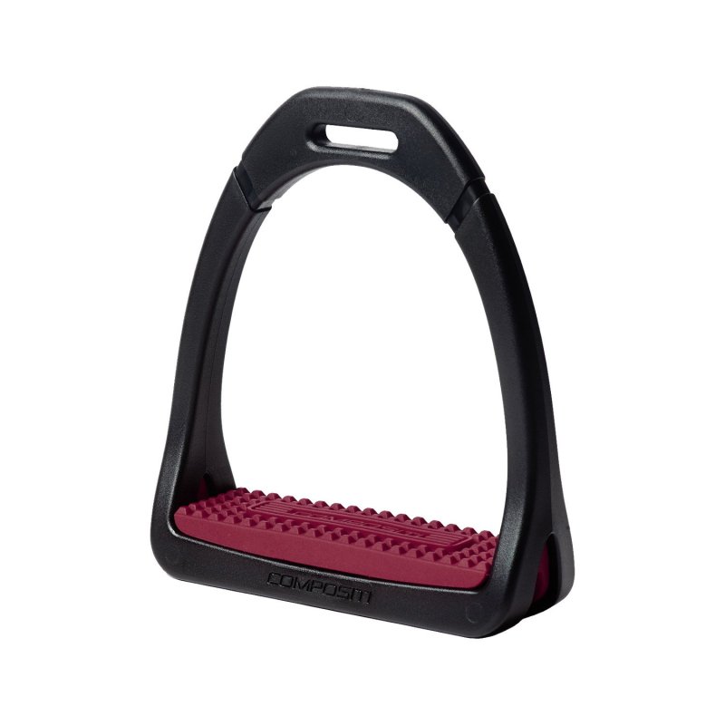 Compositi Staffe polimero modello Premium panca colorata - Bordeaux