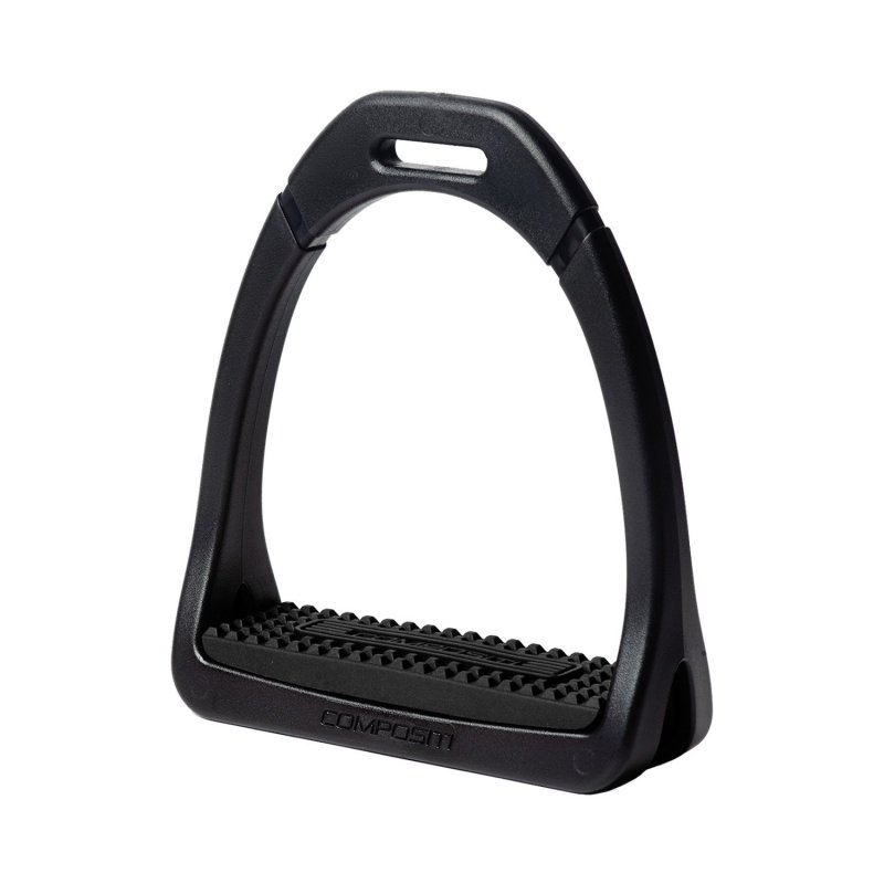 Compositi Staffe polimero modello Premium panca colorata - Nero