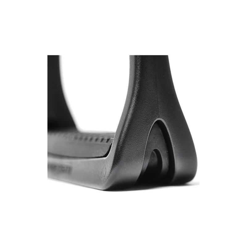 Compositi Staffe polimero modello Premium panca colorata - Nero