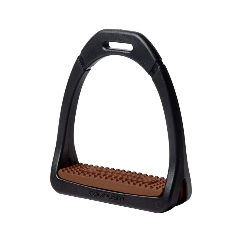 Compositi Staffe polimero modello Premium panca colorata - Marrone