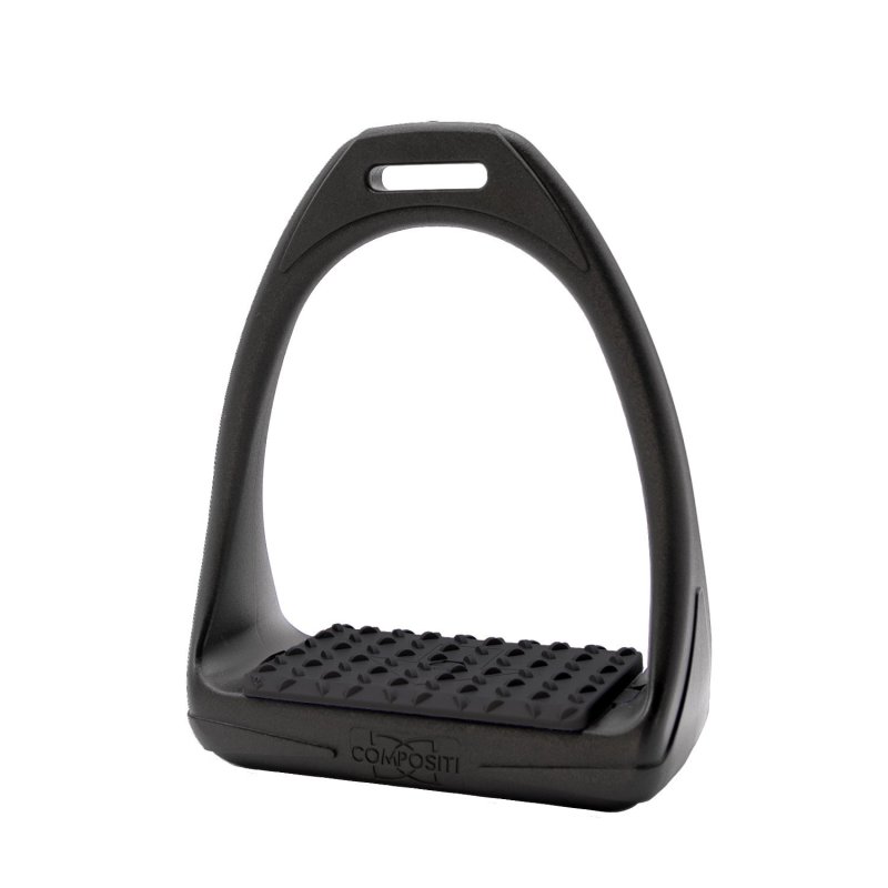 Compositi Staffe polimero modello Reflex - Nero